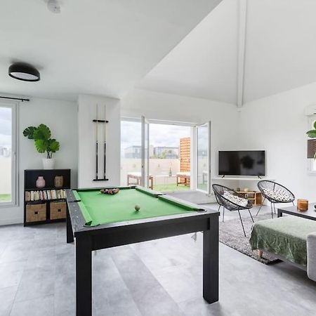 Premium Flat 6 People With Billard And Terrace Stade De France แซงต์-เดอนี ภายนอก รูปภาพ