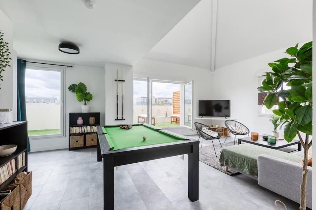 Premium Flat 6 People With Billard And Terrace Stade De France แซงต์-เดอนี ภายนอก รูปภาพ