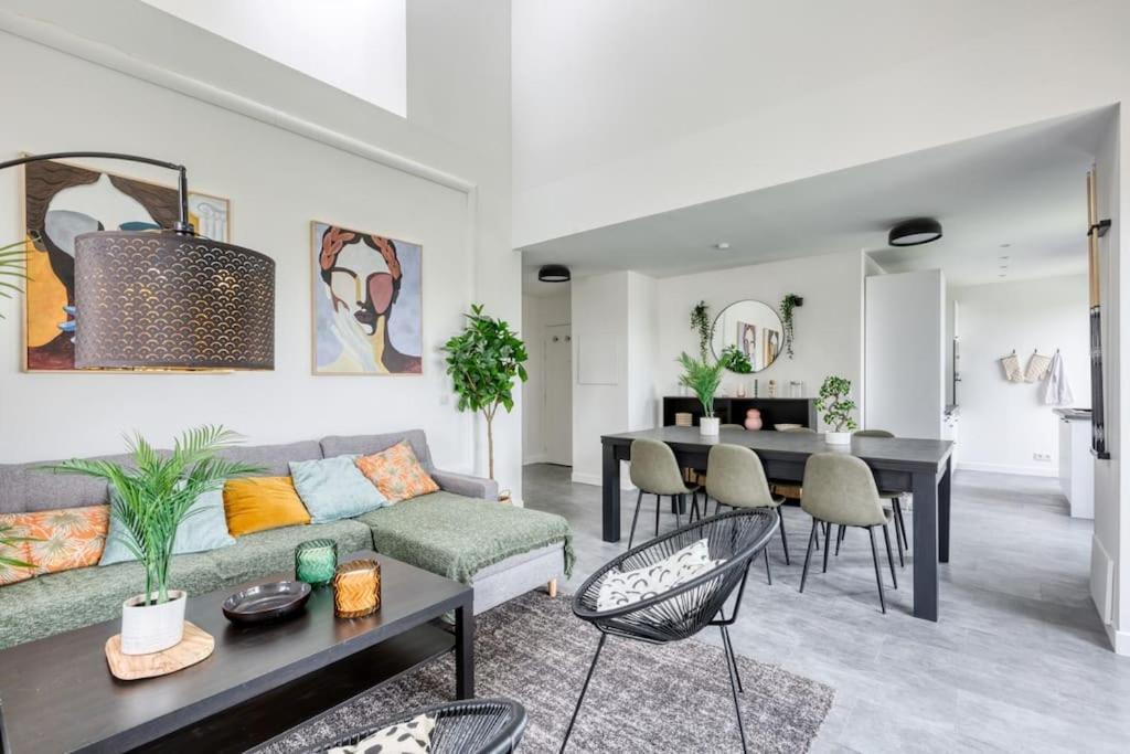 Premium Flat 6 People With Billard And Terrace Stade De France แซงต์-เดอนี ภายนอก รูปภาพ
