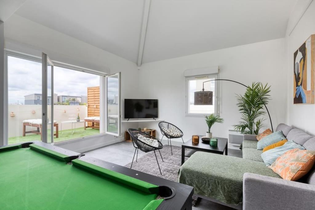 Premium Flat 6 People With Billard And Terrace Stade De France แซงต์-เดอนี ภายนอก รูปภาพ