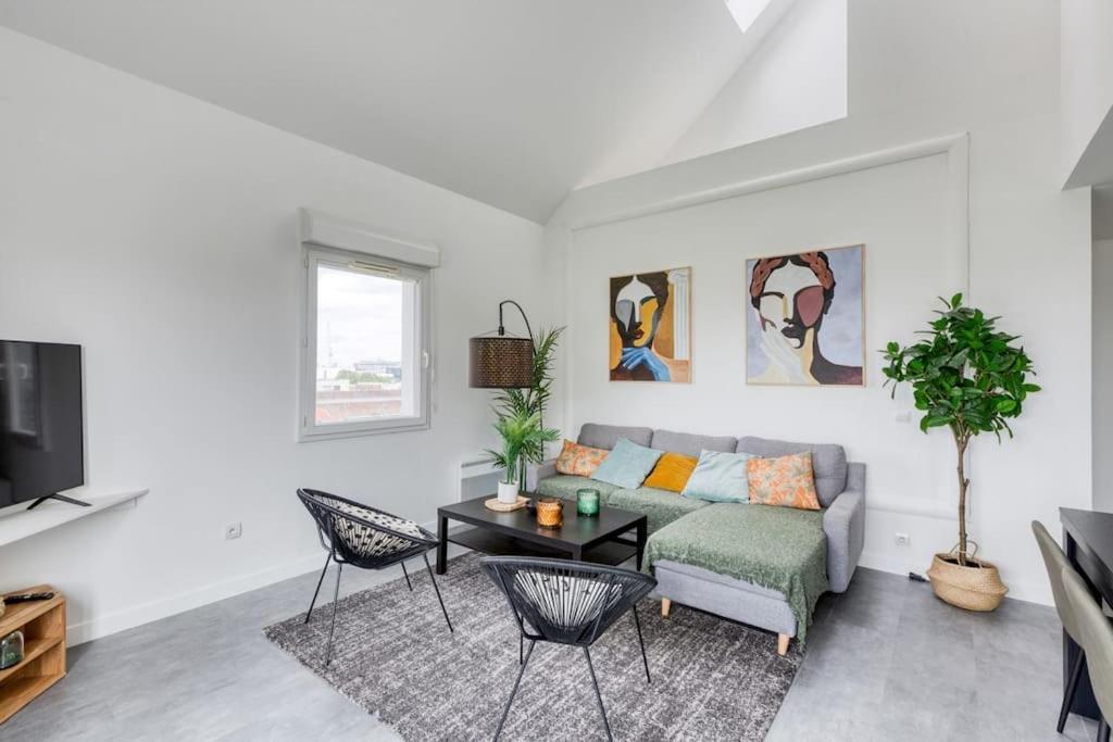 Premium Flat 6 People With Billard And Terrace Stade De France แซงต์-เดอนี ภายนอก รูปภาพ